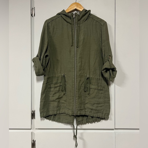 Tommy Bahama Jackets & Blazers - New - Tommy Bahama Olive Green Two Palms Utility Anorak
